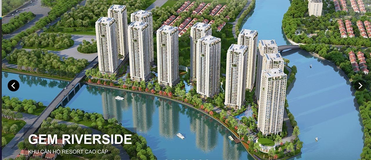 Bán căn hộ Gem Riverside của tập đoàn Đất Xanh