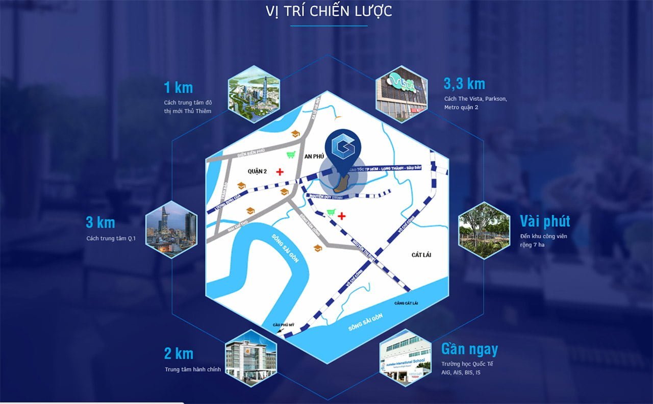 Vị trí dự án Gem Riverside nằm ở đâu?