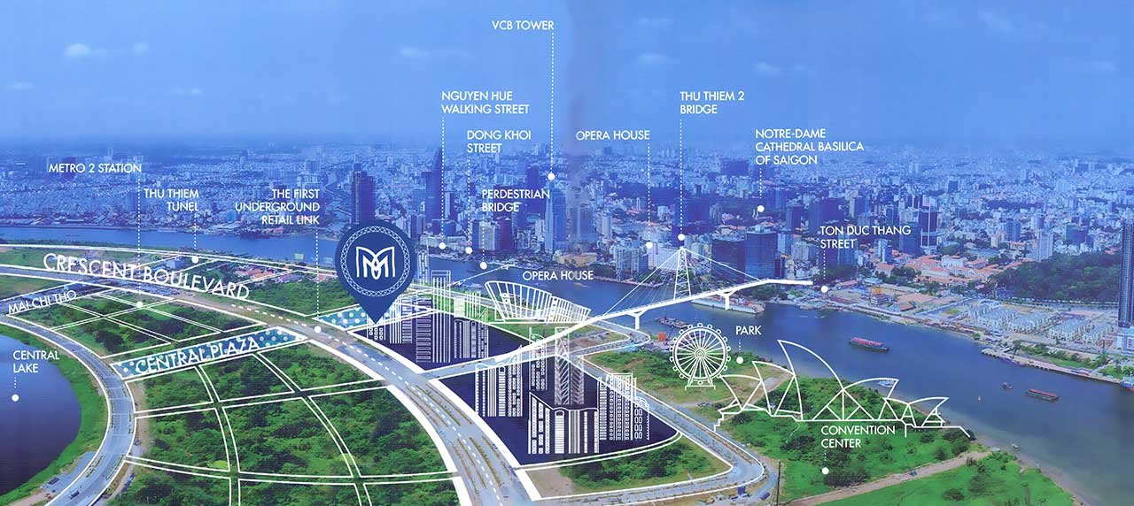 Vị trí dự án The Metropole Thủ Thiêm nằm ở đâu?