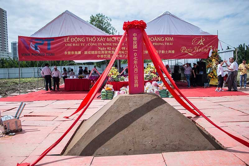 Hình ảnh Lễ động thổ dự án Paris Hoàng Kim