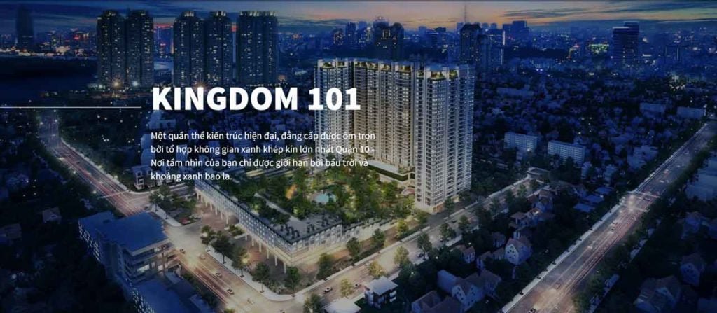 Bán và cho thuê Căn hộ Kingdom 101