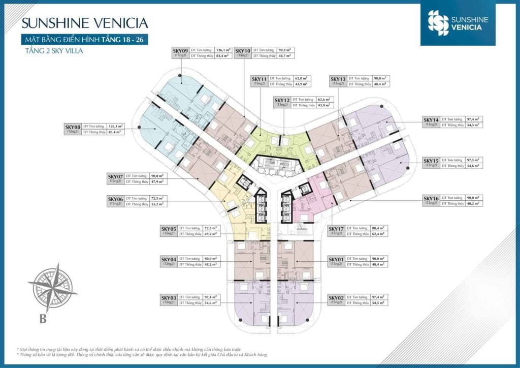 Biệt thự Sky Villas tầng 2