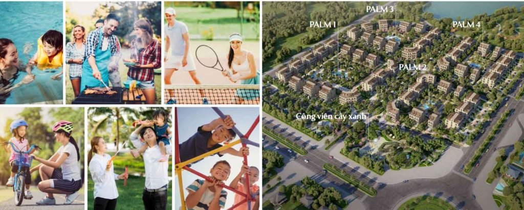 Thế giới tiện ích phong phú đầy màu sắc