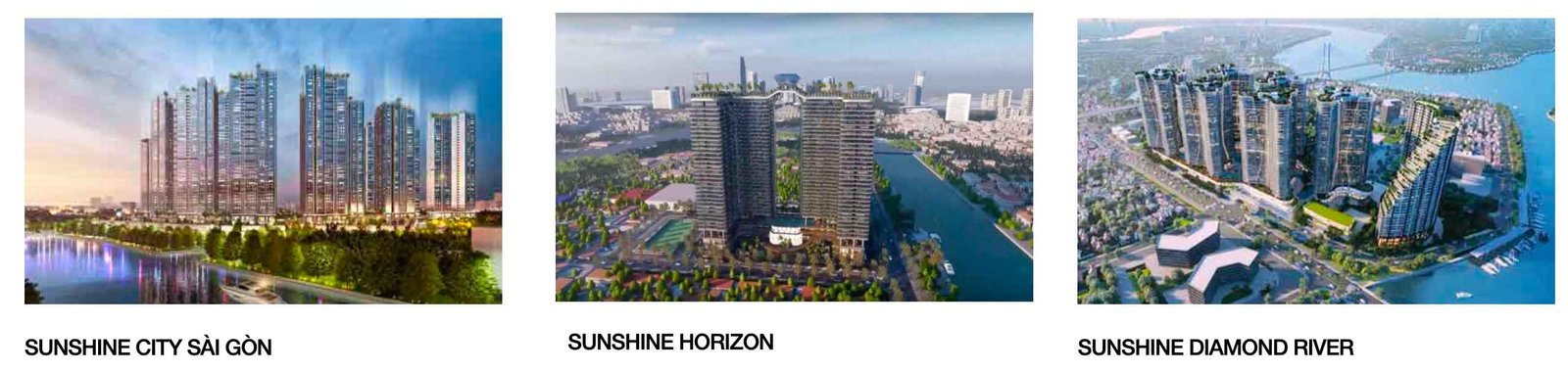 3 dự án Sunshine Group tại Sài Gòn