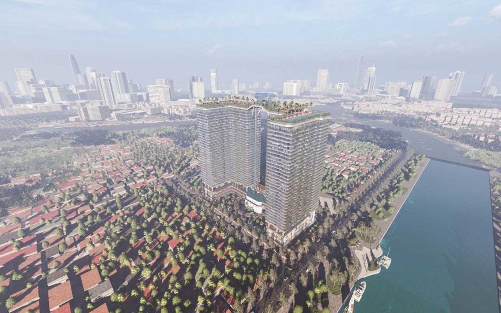 Hình phối cảnh mới nhất của dự án Sunshine Horizon