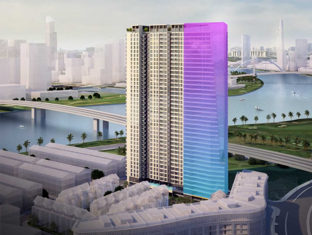 Cho thuê văn phòng Saigon Pearl nằm trên đường Nguyễn Hữu Cảnh Quận Bình Thạnh