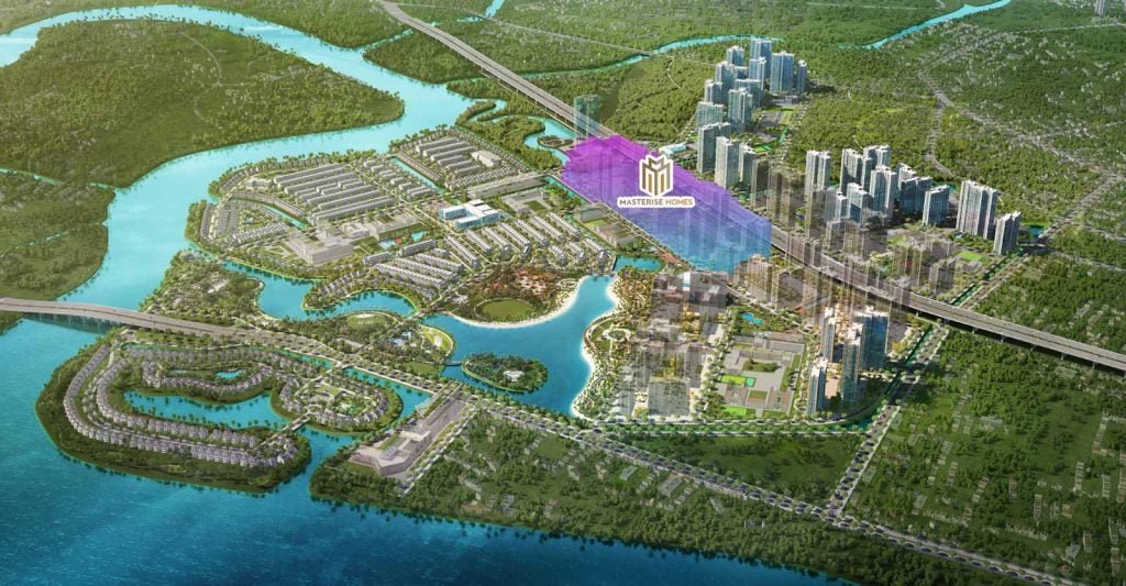 Hình phối cảnh dự án căn hộ Masterise Homes Quận 9