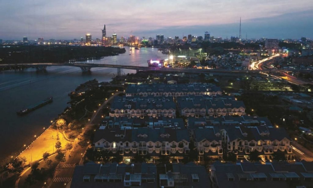 Saigon Pearl về đêm