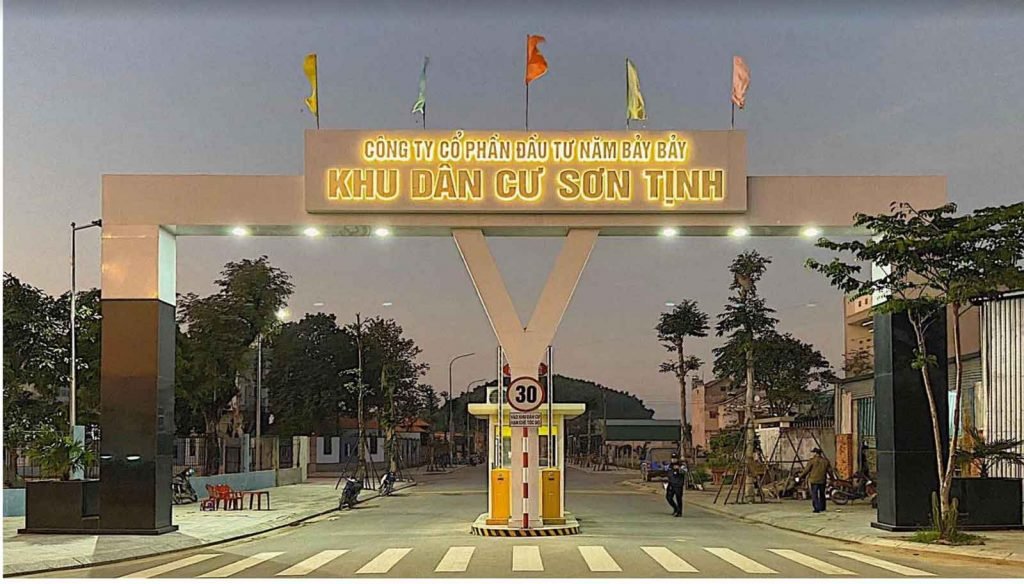 Khu dân cư Sơn Tịnh Quảng Ngãi