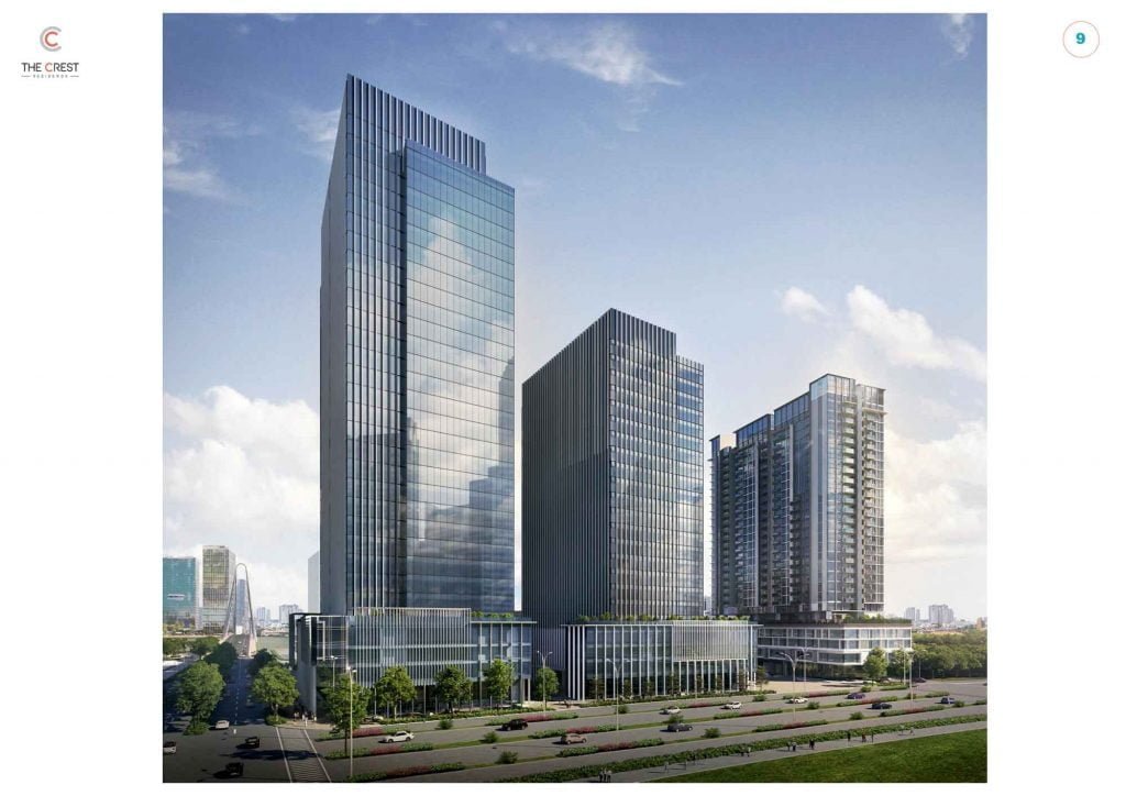 Bán và cho thuê văn phòng Thủ Thiêm Quận 2