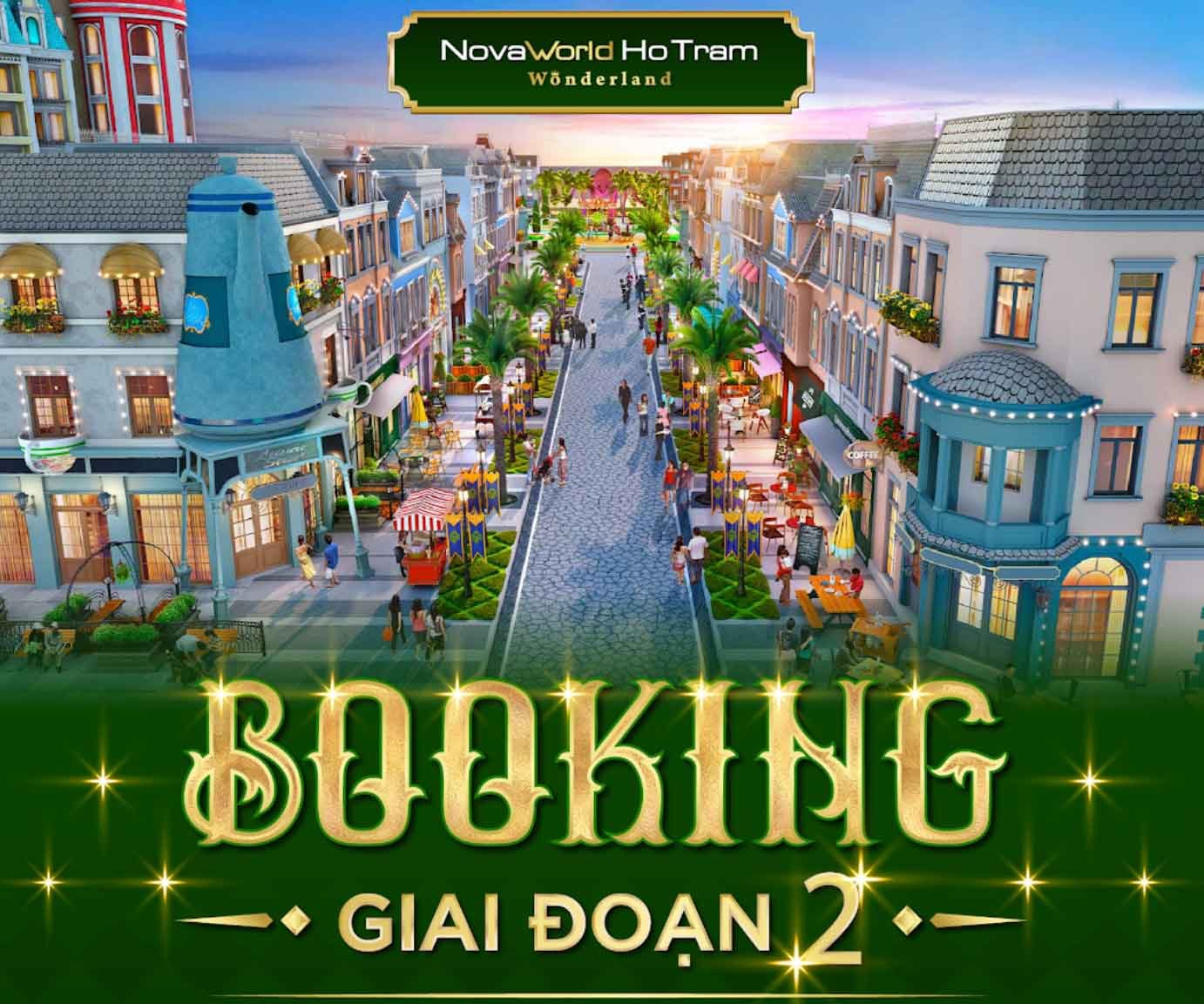 Booking giai đoạn 2 Novaworld Hồ Tràm từ tháng 8-2020