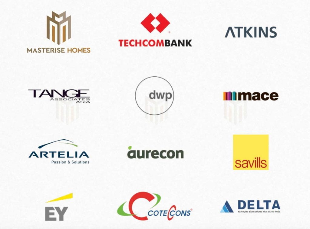 Đội ngũ phát triển luôn đồng hành cùng Masterise Group là các thương hiệu lớn toàn cầu
