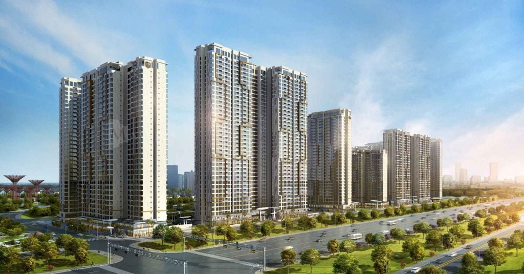 Phối cảnh dự án Masterise Homes Quận 9 nằm trong khu đô thị Vinhomes Grand Park