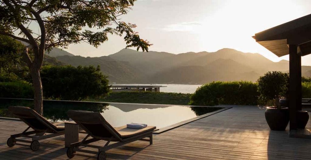 Một góc nhìn của khu biệt thự Amanoi