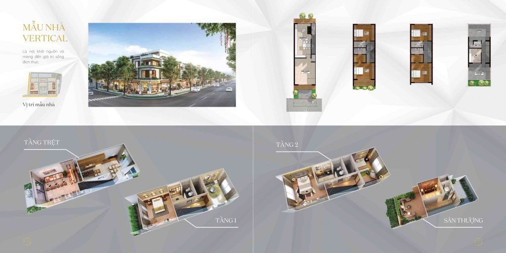 Mẫu nhà Vertical của Barya Citi