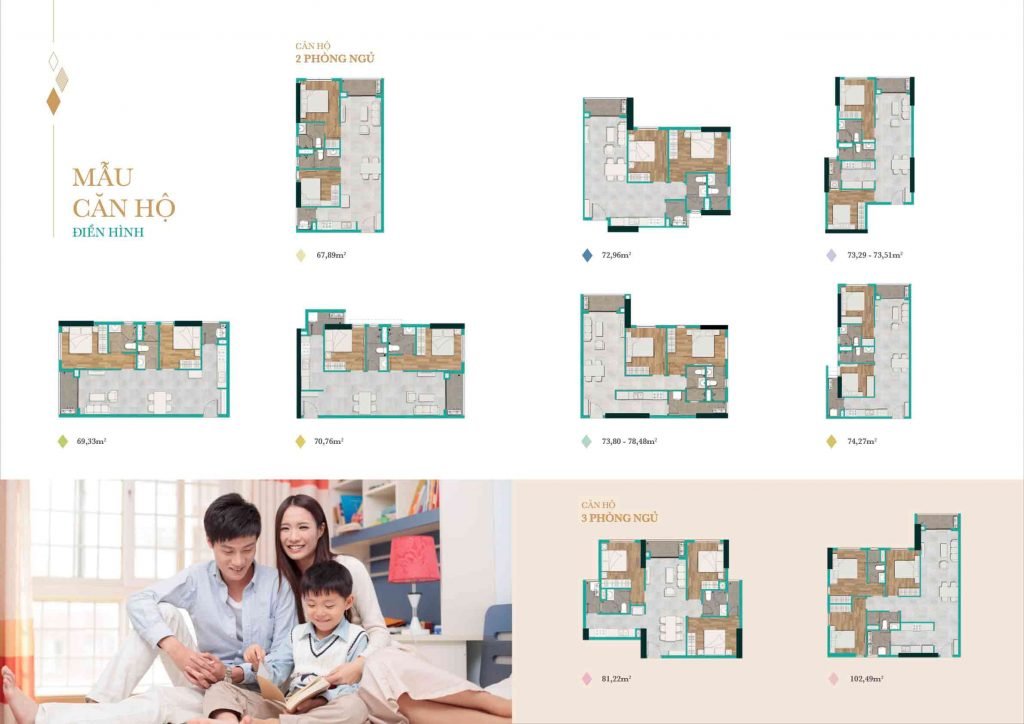 Căn hộ mẫu điển hình Bien Hoa Universe Complex