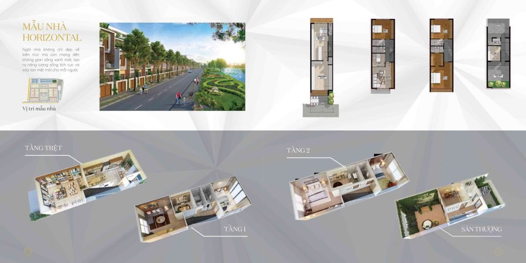 Mẫu nhà Horizontal của Barya Citi