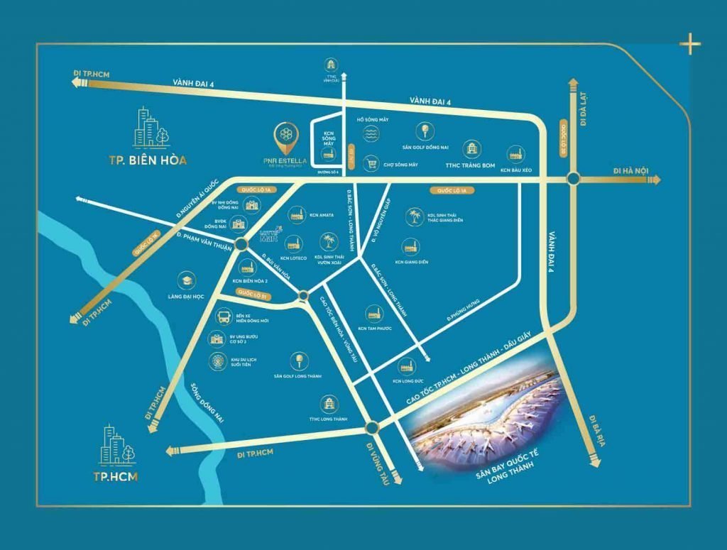 Sơ đồ vị trí khu đô thị