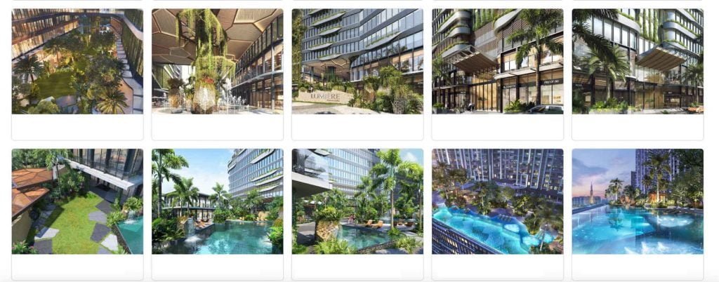 Tiện ích khu dân cư Lumiere Riverside Quận 2