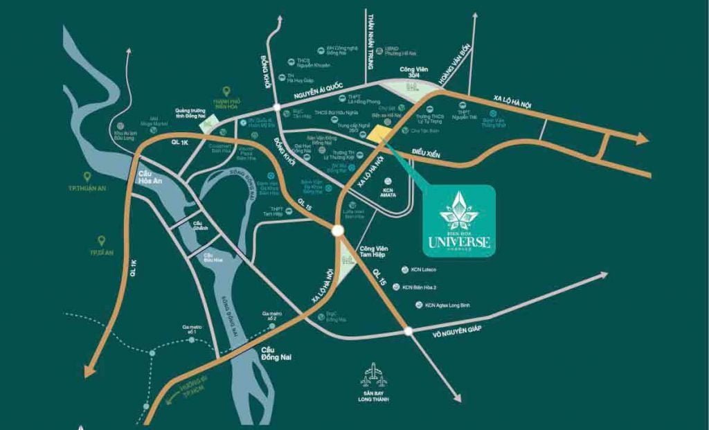 Bản đồ vị trí dự án