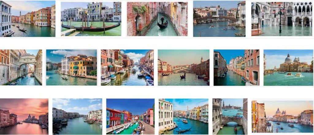 Thành phố Venice nước Ý