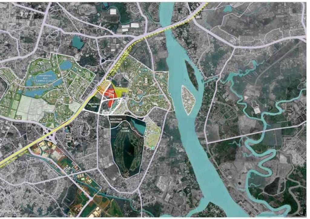 Bản đồ thông tin quy hoạch dự án The 9 Stellars tại Q9