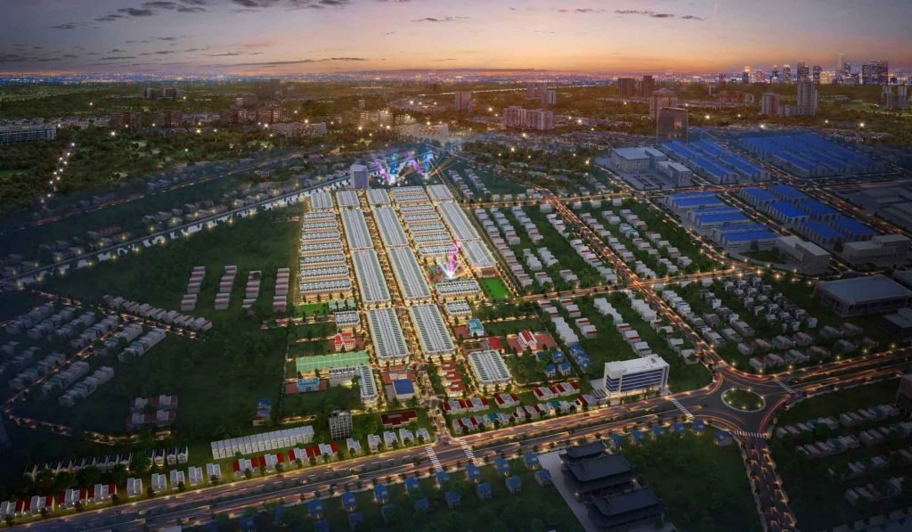 Toàn cảnh khu dân cư Vạn Phát Avenue Sóc Trăng