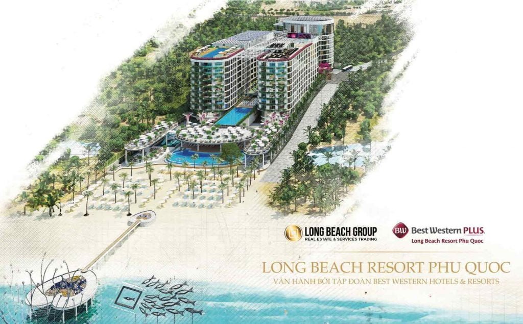 Hình phối cảnh dự án Best Western Plus Long Beach Resort Phú Quốc