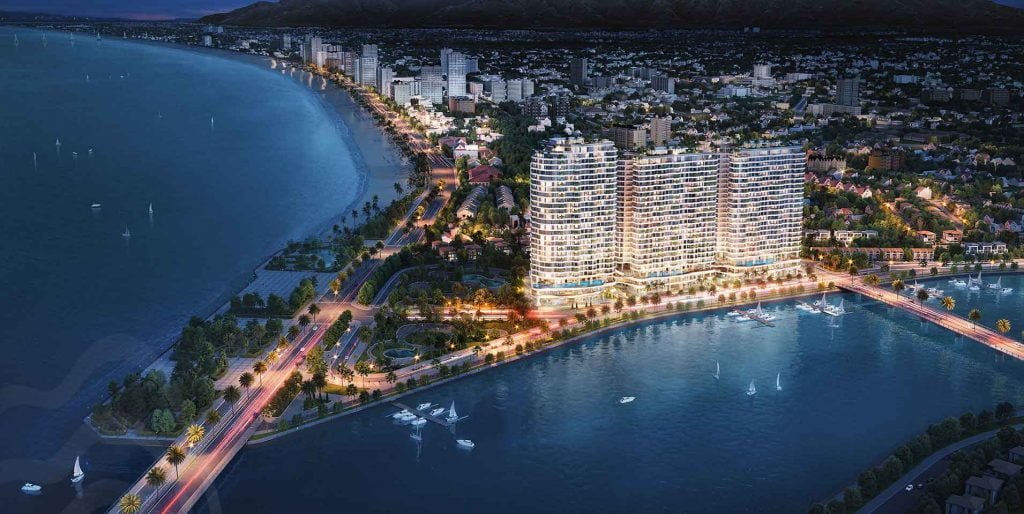 Hình tổng thể dự án The Aston Nha Trang