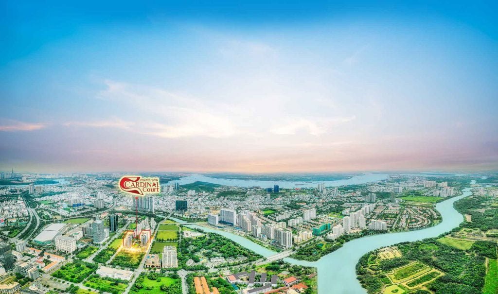 Hình chụp thực tế dự án tại khu Nam Sài Gòn