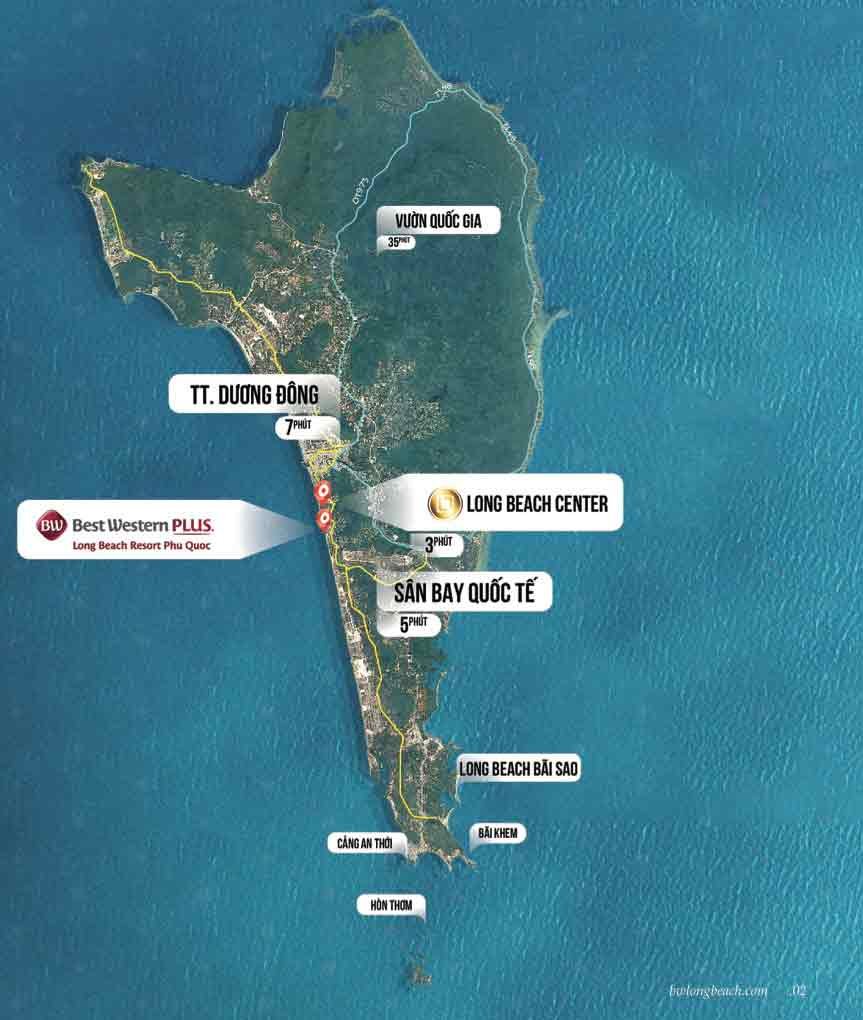 Bản đồ vị trí dự án Best Western Plus