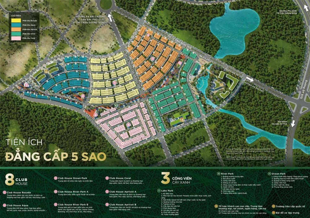 Tiện ích đẳng cấp 5 sao ở dự án Meyhomes Capital Phú Quốc