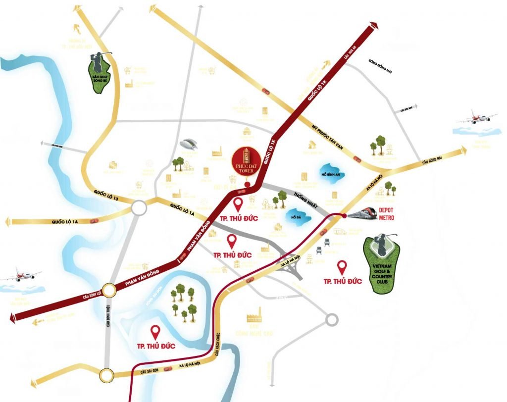 Bản đồ vị trí dự án