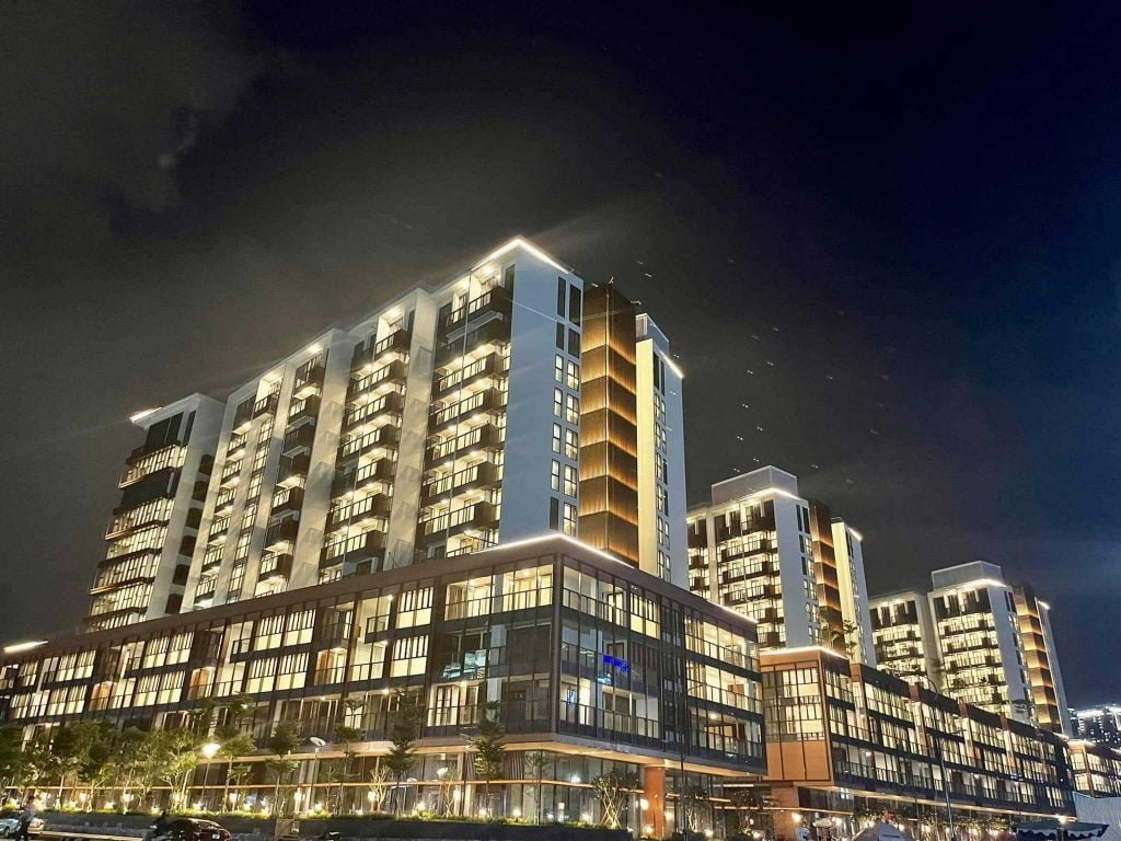 1 Phân khu Shophouse The Metropole Thủ Thiêm vừa mới được bàn giao và đang chào cho thuê