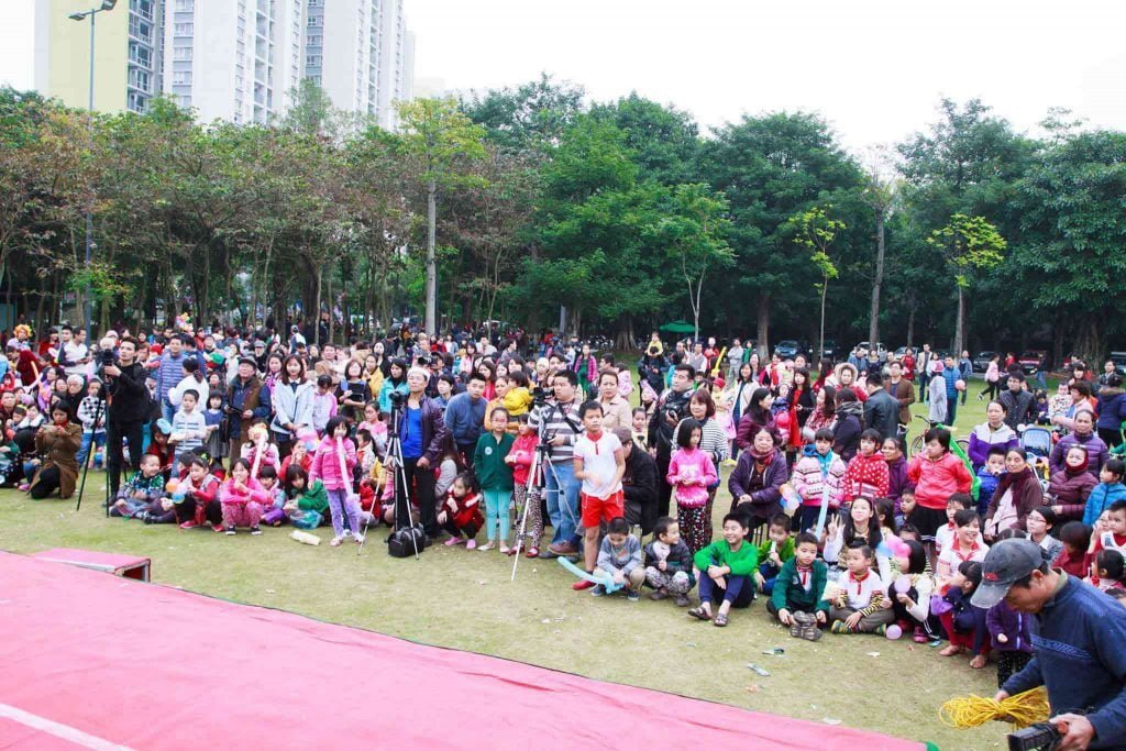 1 buổi sinh hoạt của Cộng đồng cư dân tại khu đô thị mới Thủ Thiêm quận 2