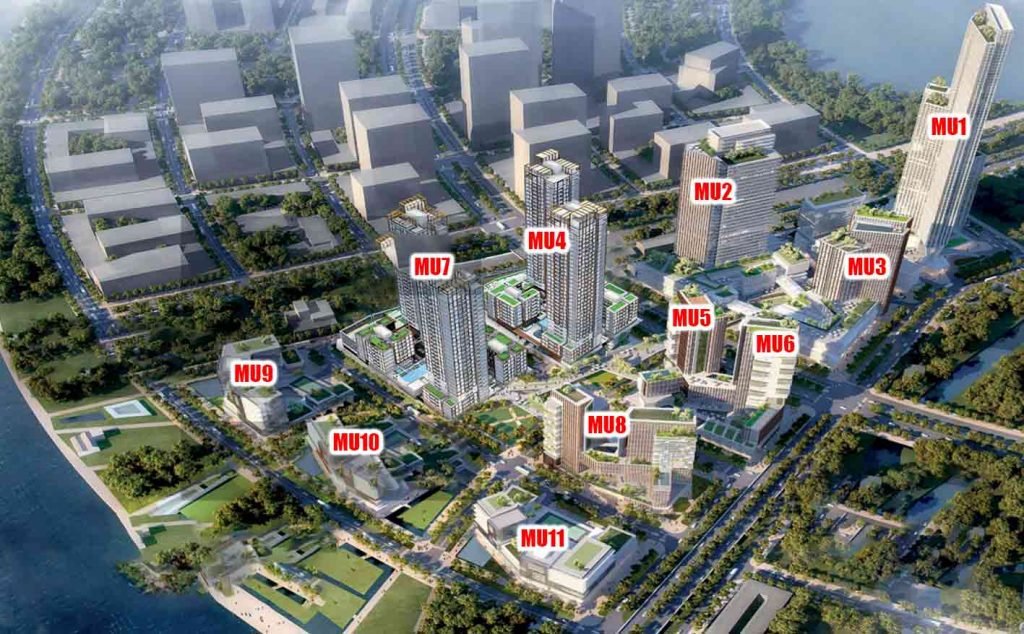 Quy hoạch tổng thể của dự án Empire City Thủ Thiêm