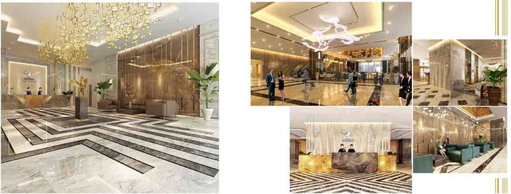 Kiến trúc hoàng gia sang trọng của dự án