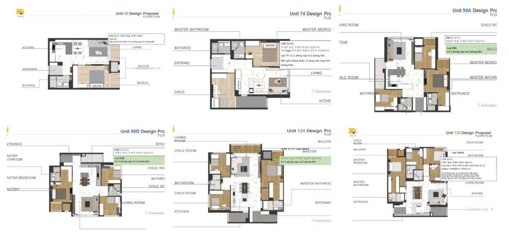 Mặt bằng căn hộ