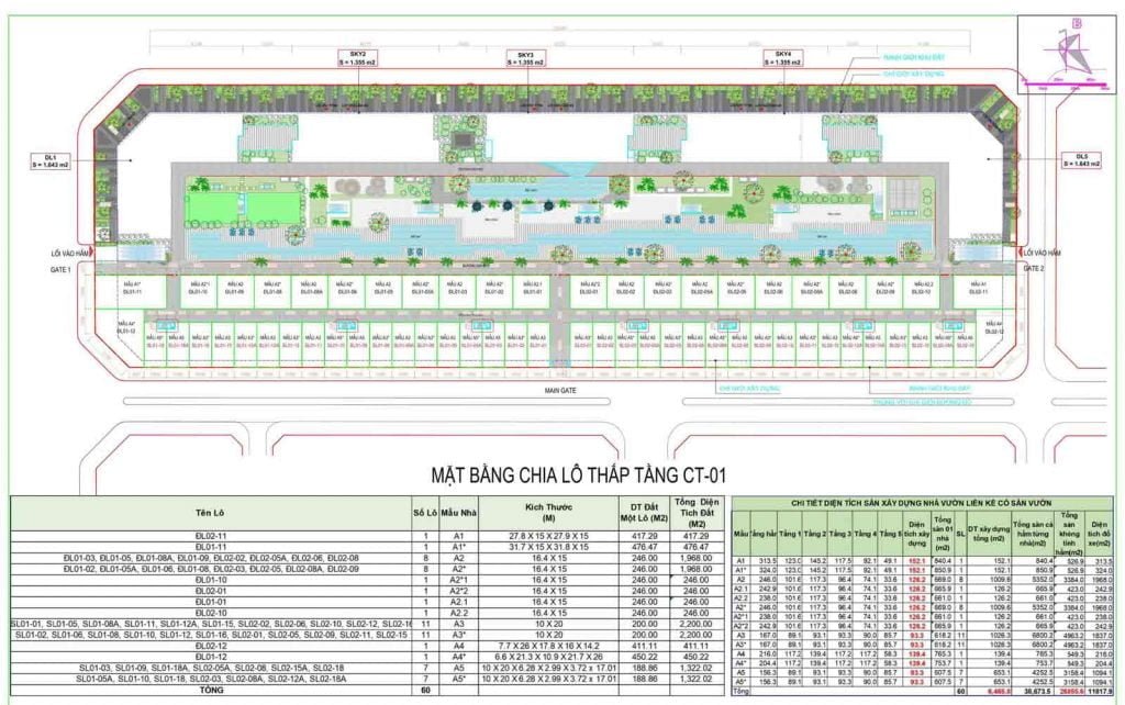 Mặt bằng căn hộ Sunshine Crystal River