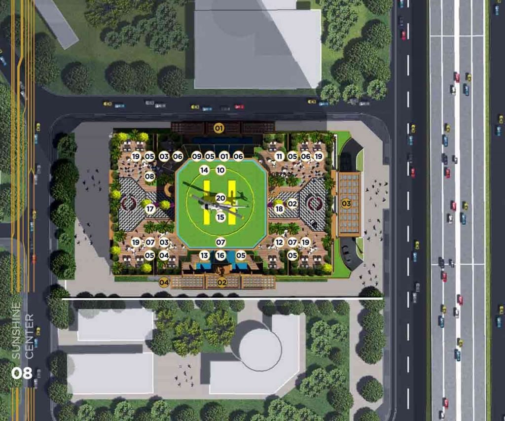 Tổng thể tiện ích của dự án