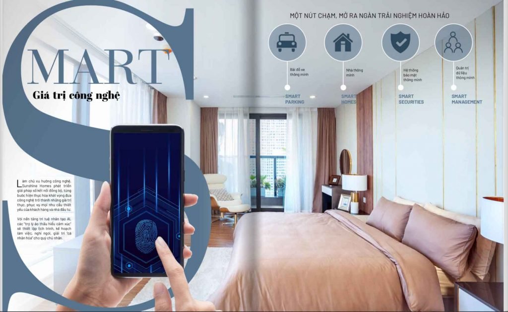 Giá trị công nghệ ngày càng được áp dụng nhiều trong bất động sản hàng hiệu