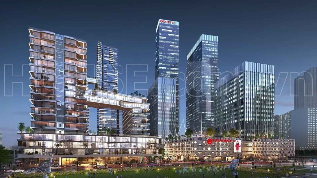 Khách sạn và văn phòng Lotte Eco Smart City