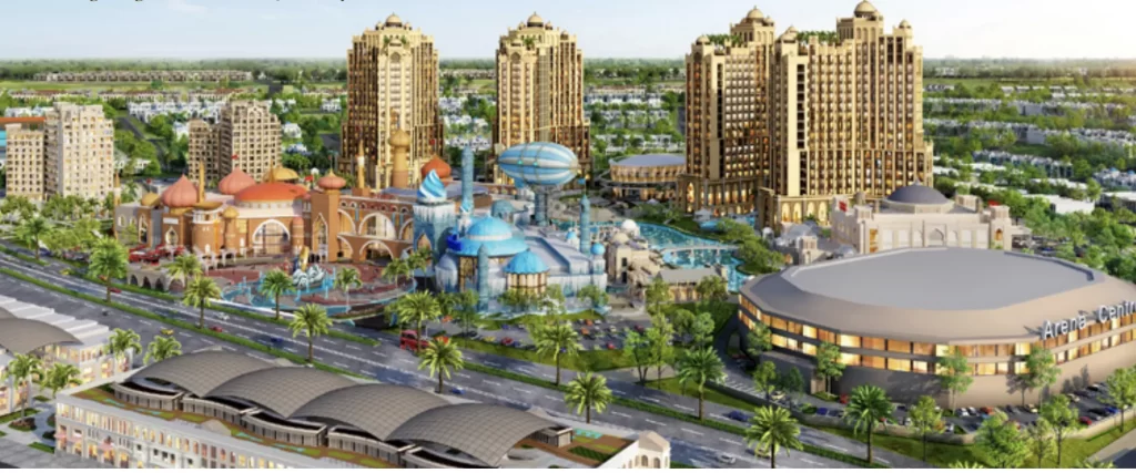 Hình minh hoạ về Thế giới tiện ích của The Kingdom