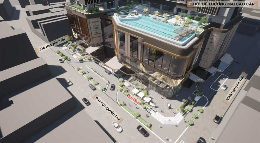 Khối đế thương mại cao cấp