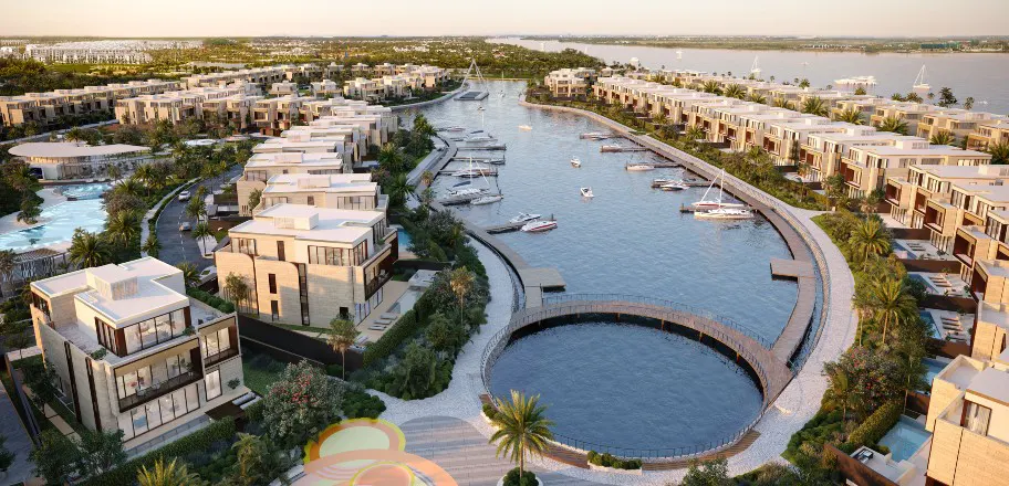 Hình phối cảnh dinh thự The Seine