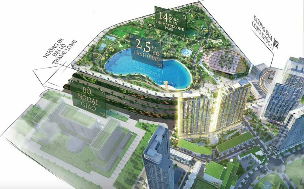 Tiện ích khu dân cư The Matrix One