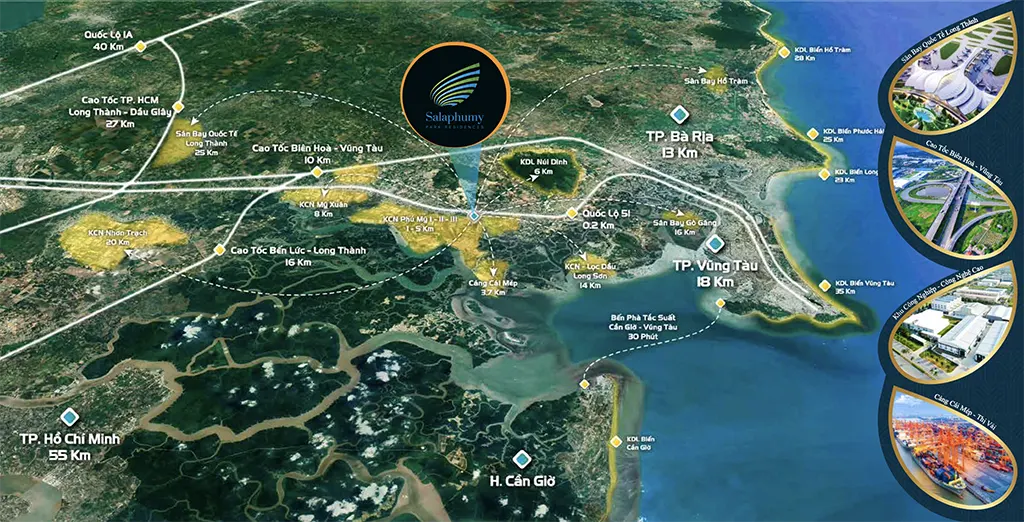 Vị trí dự án ở đâu của Phú Mỹ