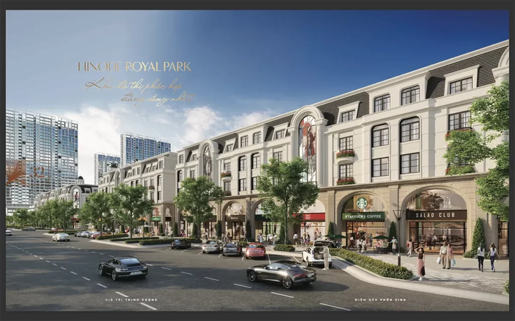 Hinode Royal Park là khu đô thị phức hợp đáng sống nhất ngoại thành Hà Nội