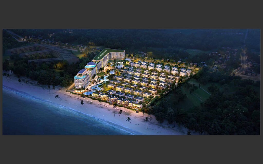 Hình phối cảnh dự án Grand Mercure Hội An