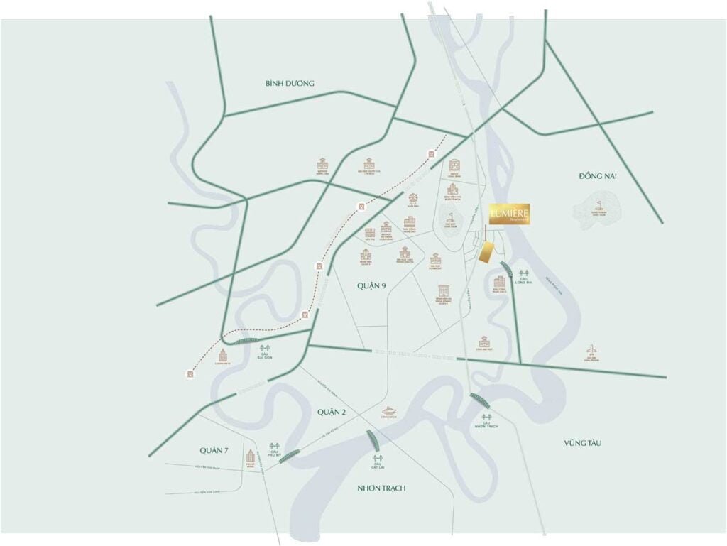 Địa chỉ dự án Lumiere Boulevard ở đâu?